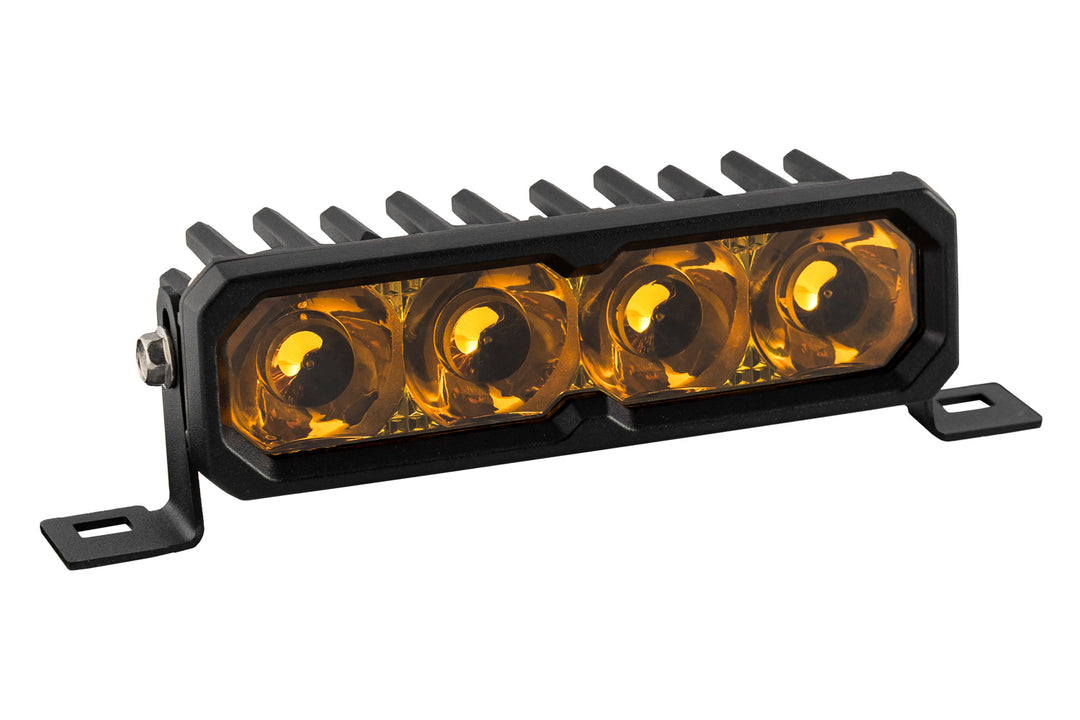 Diode Dynamics SS6 SAE/DOT Yellow LED Light Bar (single)-DD8143S-5