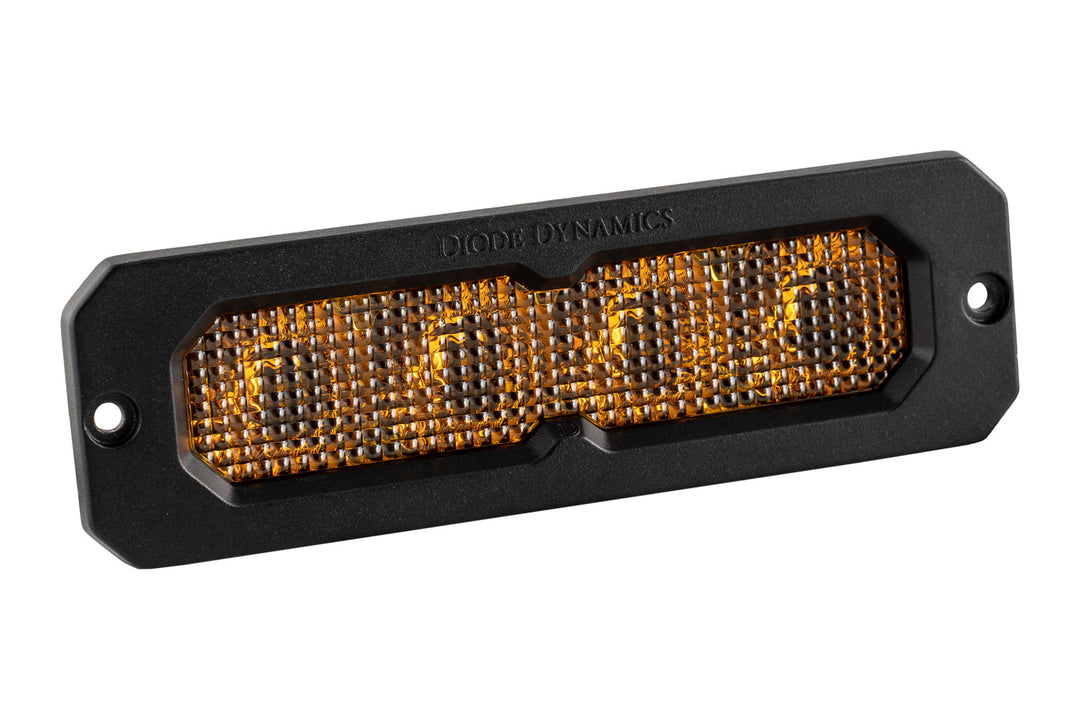Diode Dynamics SS6 Yellow Flush Mount LED Light Bar (one)-DD8169S-1