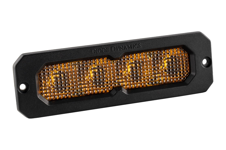Diode Dynamics SS6 Yellow Flush Mount LED Light Bar (one)-DD8169S-1