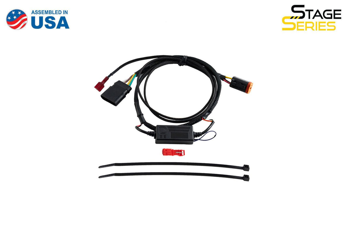 Diode Dynamics Stage Series C1R/C2R 4-pin Single-Output Trailer Wiring Harness-3