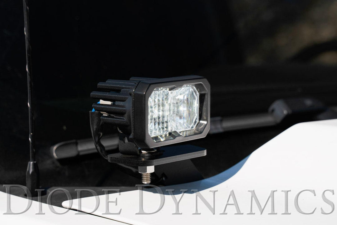 Ditch Light Brackets for 2014-2019 Chevrolet Silverado 1500 Diode Dynamics-2