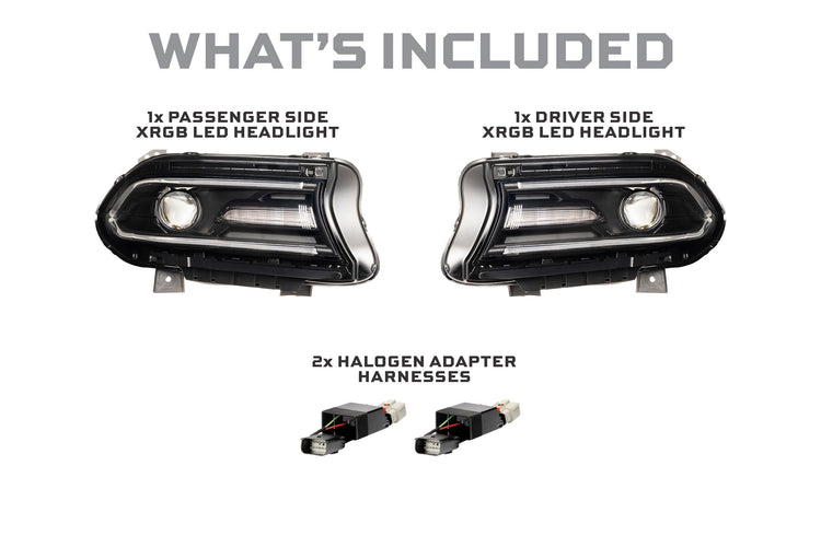 Dodge Charger (15-23)Morimoto XRGB LED Headlights-3