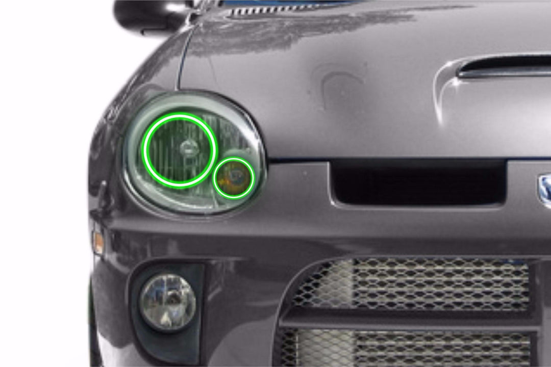 Dodge Neon (03-05): Profile Prism Fitted Halos (Kit)-EDC01070