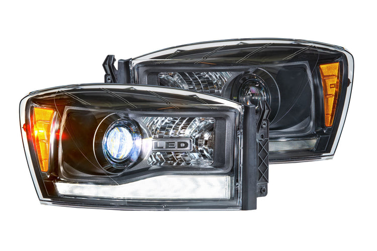 Dodge Ram (06-08): Morimoto XB Hybrid LED Headlights-2