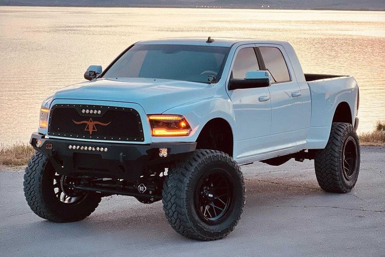 Dodge Ram (09-18): Morimoto XB LED Headlights (Amber DRL)-1