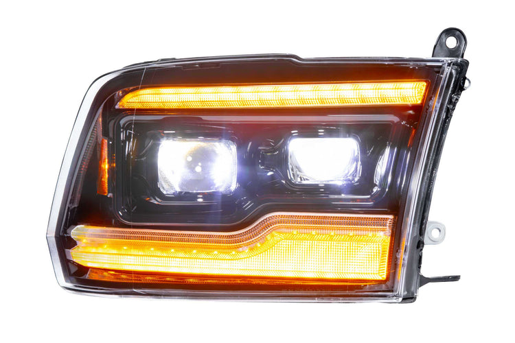 Dodge Ram (09-18): Morimoto XB LED Headlights (Amber DRL)-3