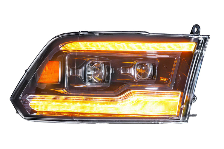 Dodge Ram (09-18): Morimoto XB LED Headlights (Amber DRL)-8