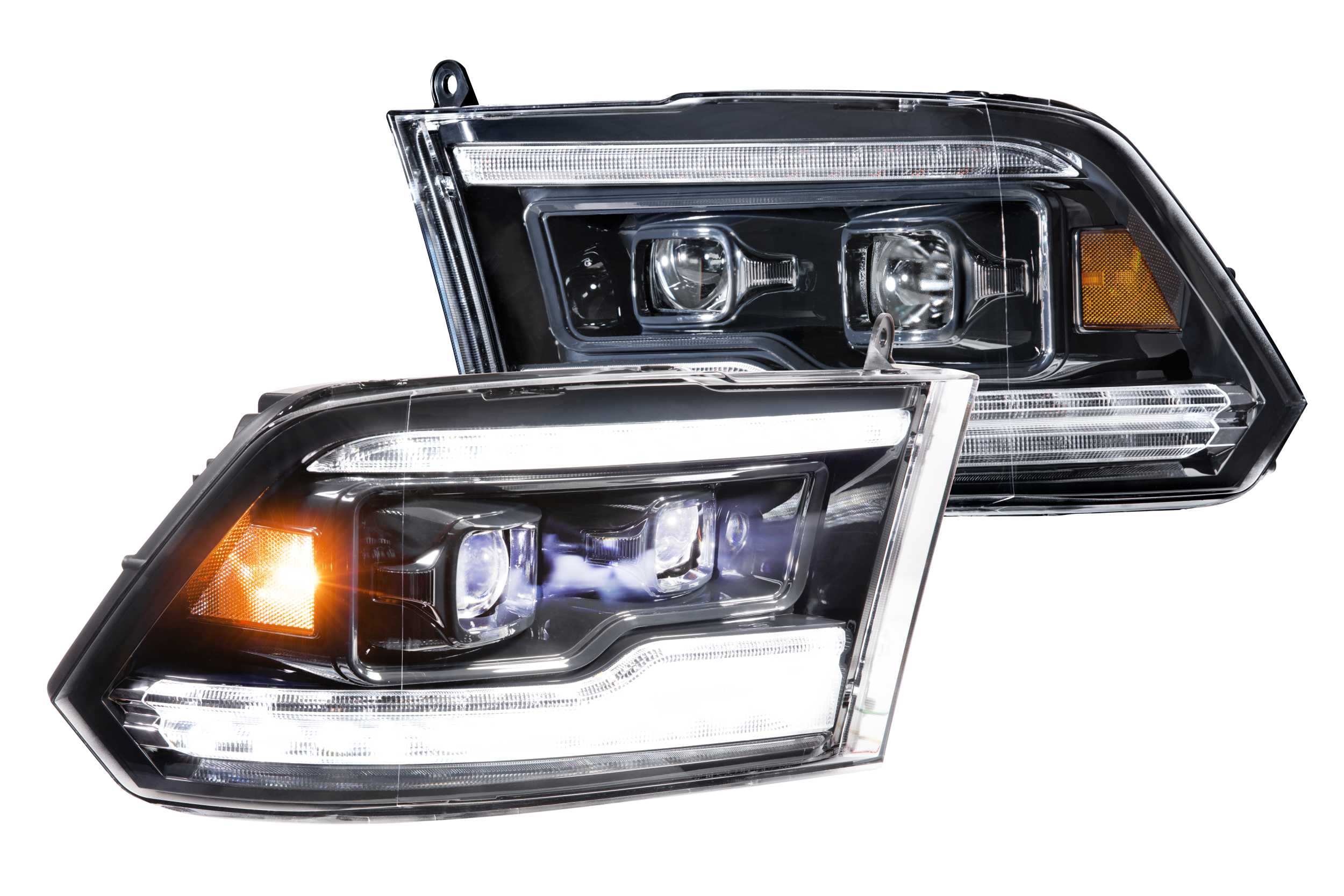Dodge Ram (09-18): Morimoto XB LED Headlights (White DRL)-2