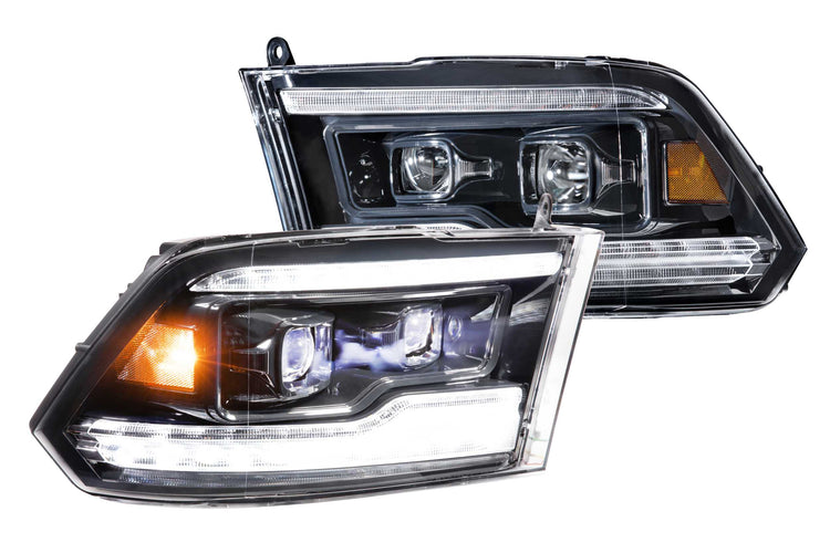 Dodge Ram (09-18): Morimoto XB LED Headlights (White DRL)-2