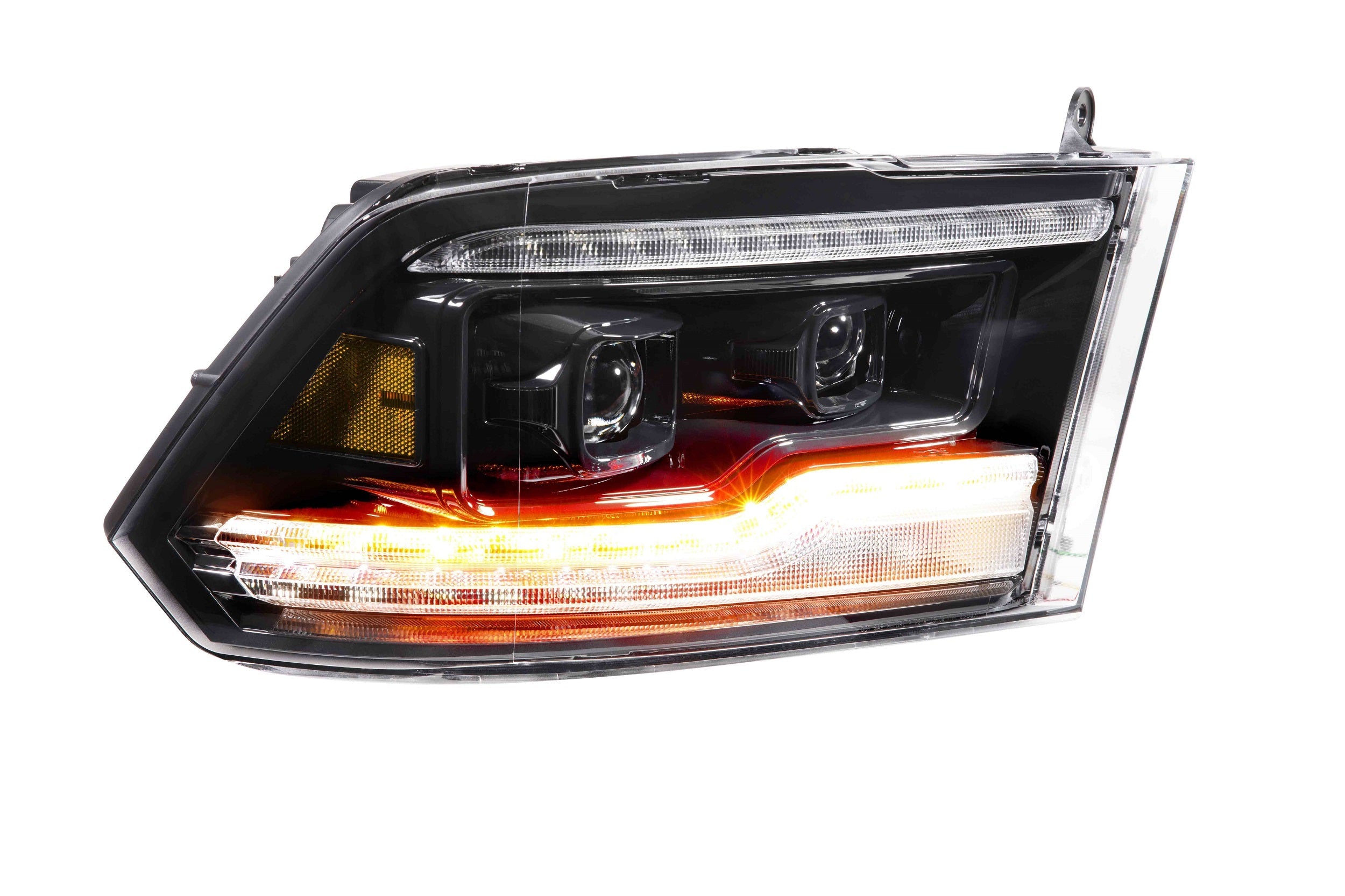 Dodge Ram (09-18): Morimoto XB LED Headlights (White DRL)-LF520-ASM