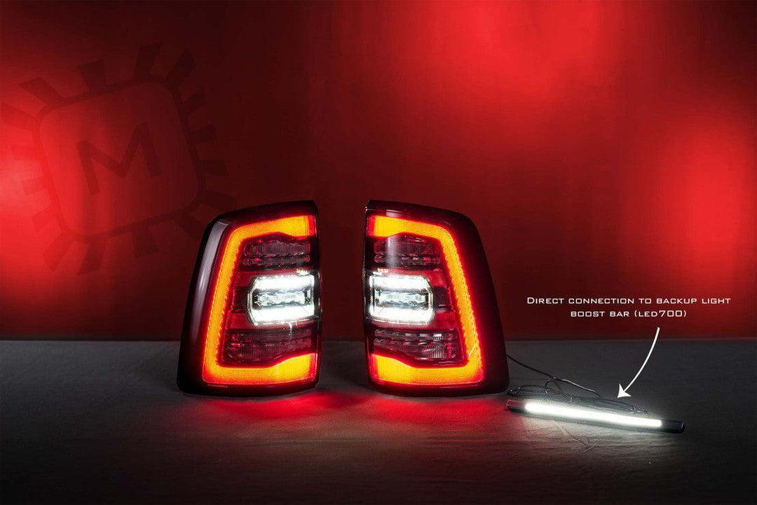 Dodge Ram (09-18) (Pair / Smoke) (Gen 2): Morimoto XB LED Tails-8