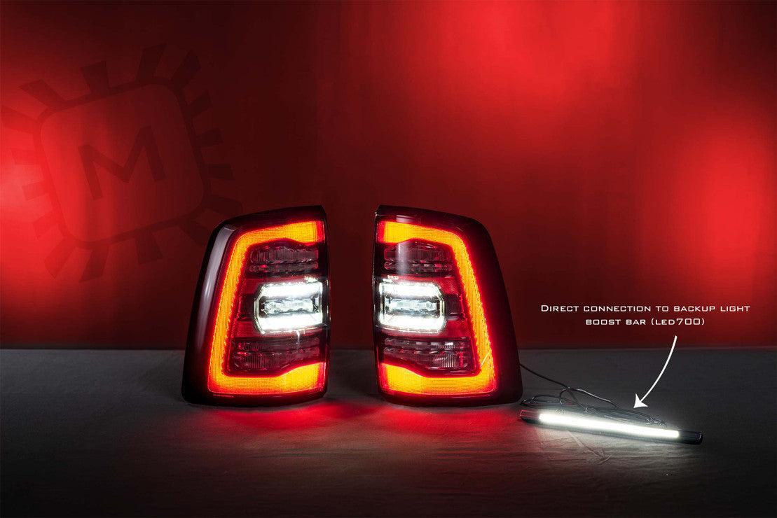 Dodge Ram (09-18) (Pair / Smoke) (Gen 2): Morimoto XB LED Tails-8