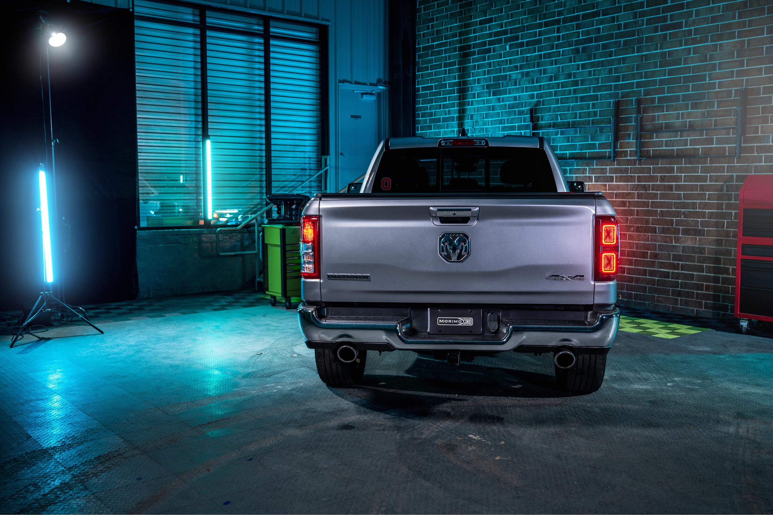 Dodge Ram 1500 (19+) (Pair / Smoked): Morimoto XB LED Tails-3