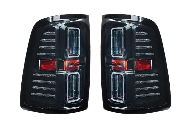 Dodge Ram 1500 (19+) (Pair / Smoked): Morimoto XB LED Tails-4