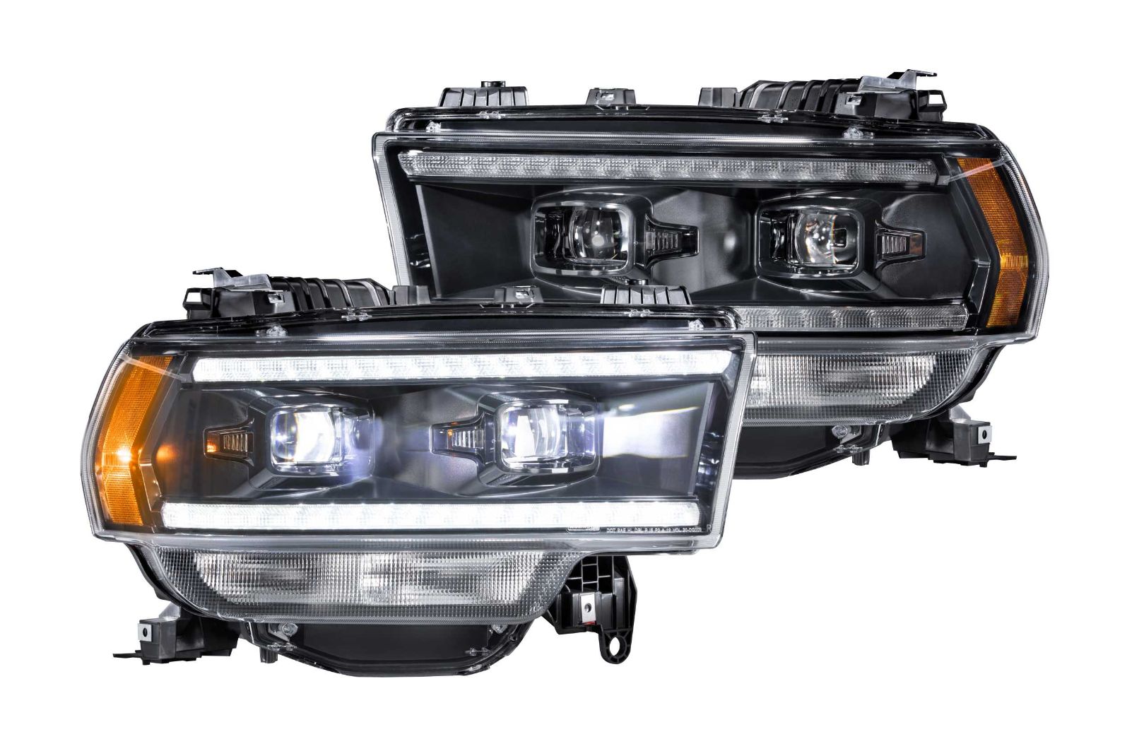 Dodge Ram HD (2019+): Morimoto XB Hybrid LED Headlights-2
