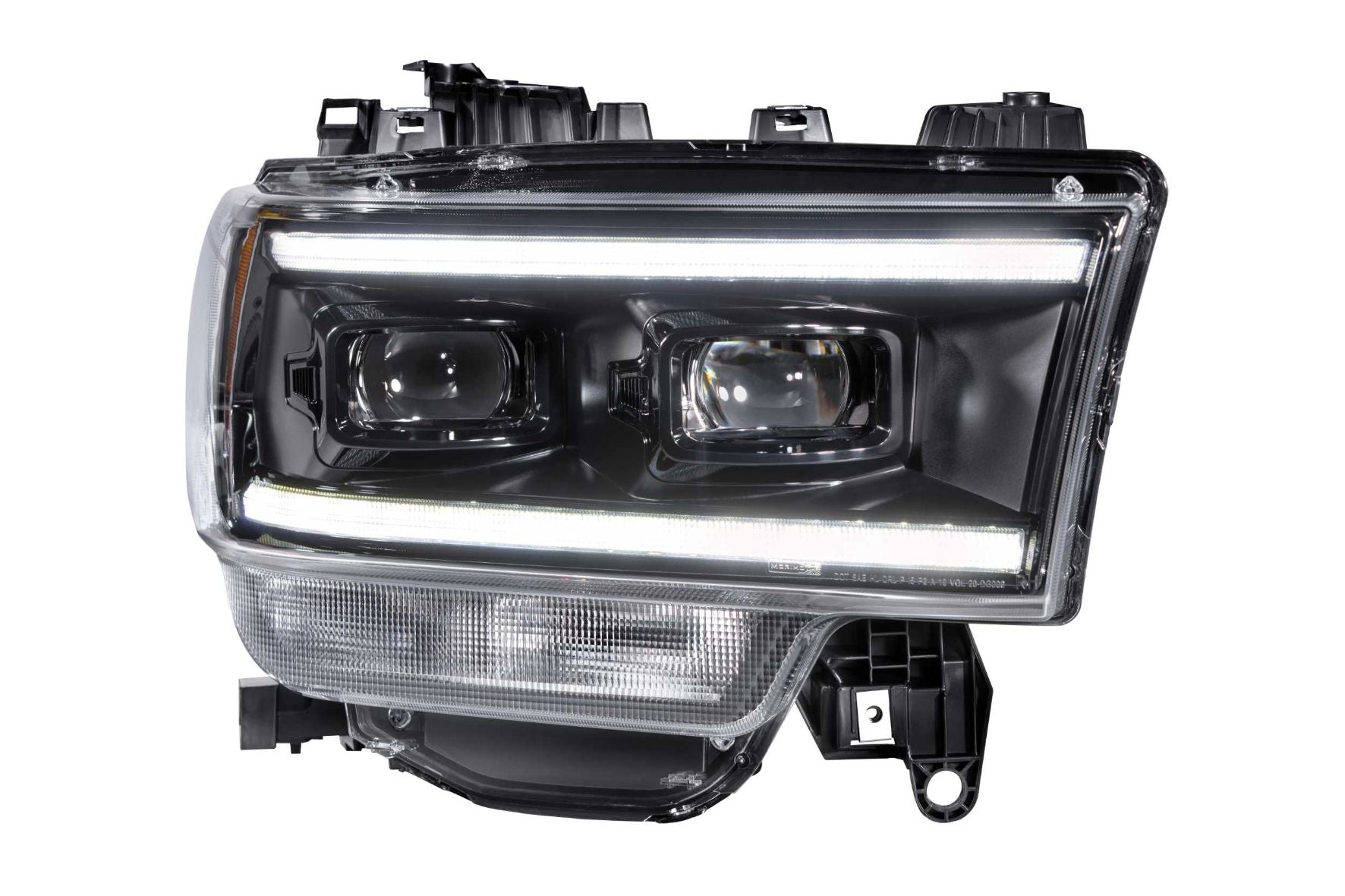 Dodge Ram HD (2019+): Morimoto XB Hybrid LED Headlights-6