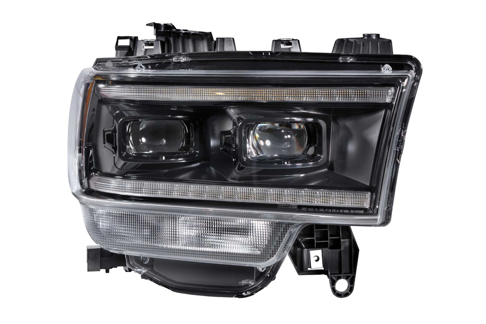 Dodge Ram HD (2019+): Morimoto XB Hybrid LED Headlights-7