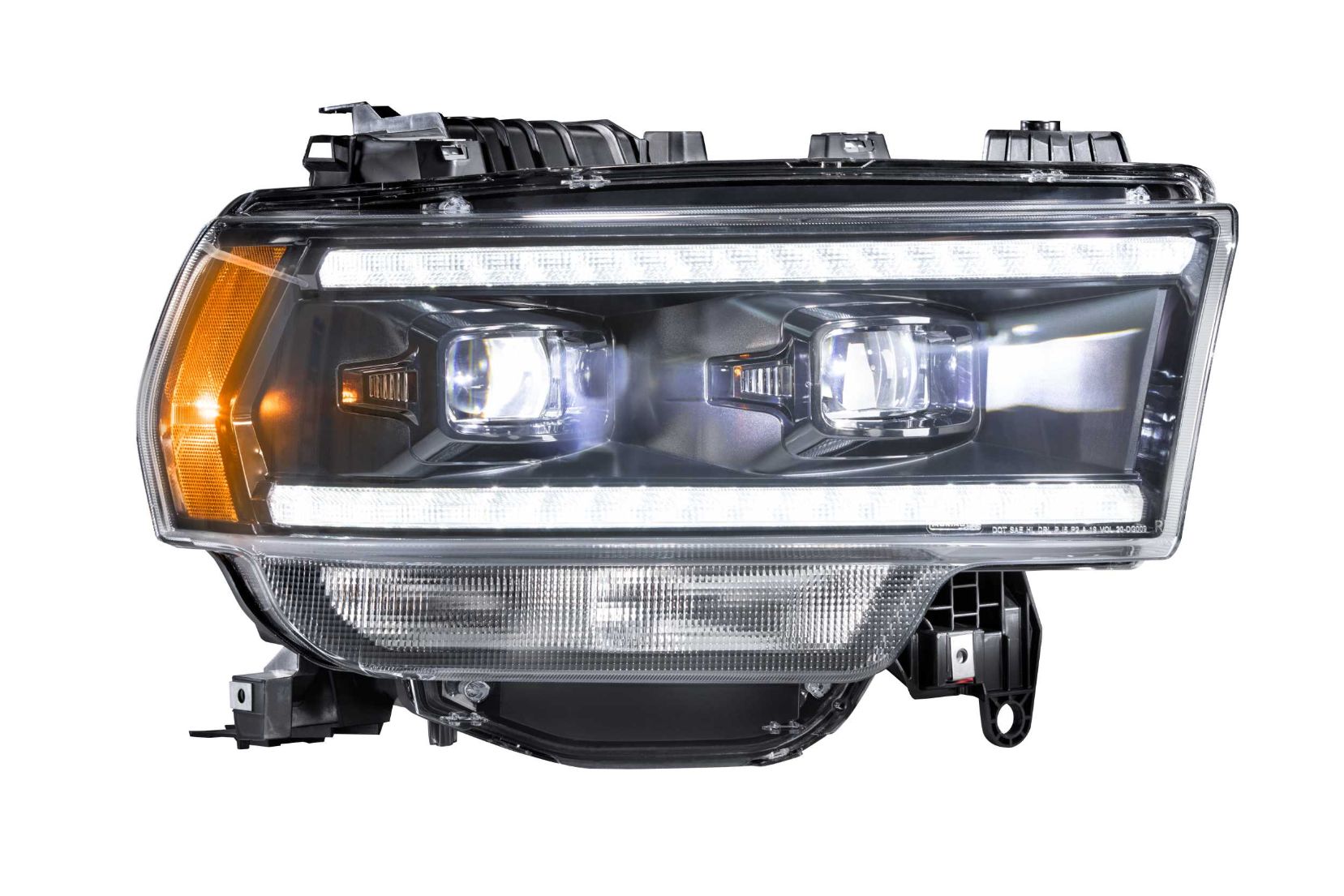 Dodge Ram HD (2019+): Morimoto XB Hybrid LED Headlights-8