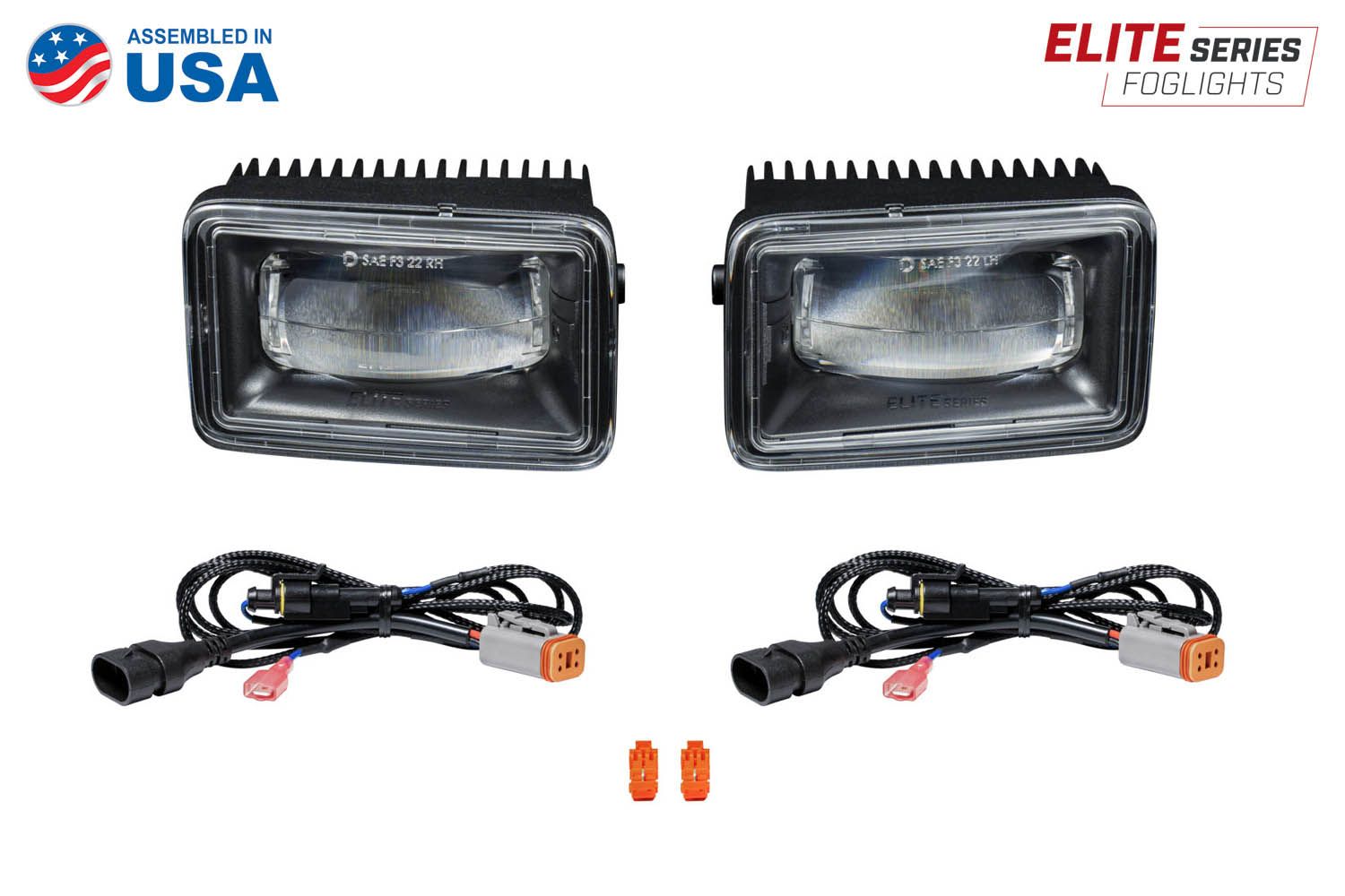 Elite Series Fog Lamps for 2017-2022 Ford Super Duty (pair)-