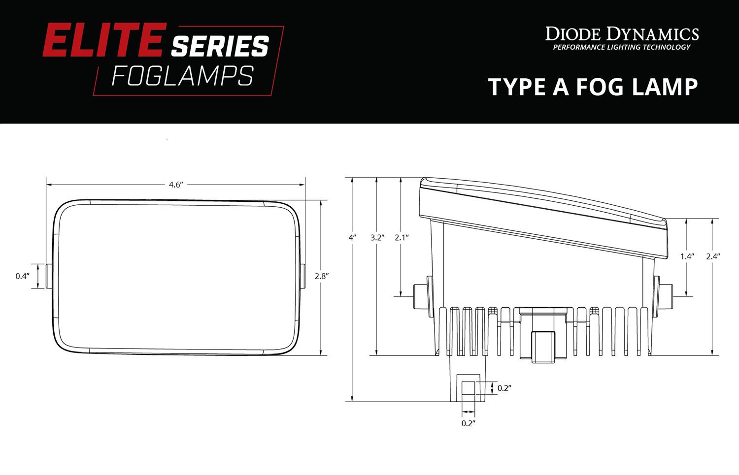 Elite Series Fog Lamps for 2017-2022 Ford Super Duty (pair)-9