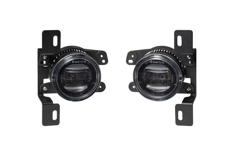 Elite Series Fog Lamps for 2020-2023 Jeep JT Gladiator Rubicon w/ Steel Bumper (pair)-