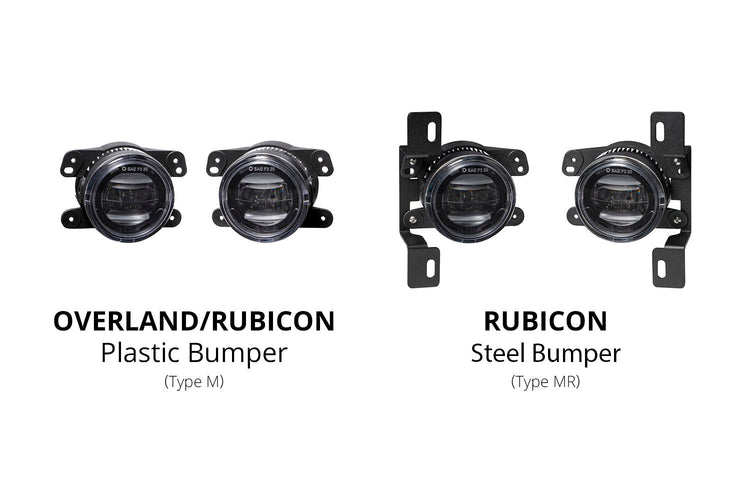 Elite Series Fog Lamps for 2020+ Jeep JT Gladiator Overland/Rubicon w/ Plastic Bumper (pair)-5