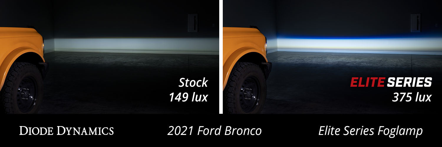 Elite Series Fog Lamps for 2021 Ford Bronco (pair)-
