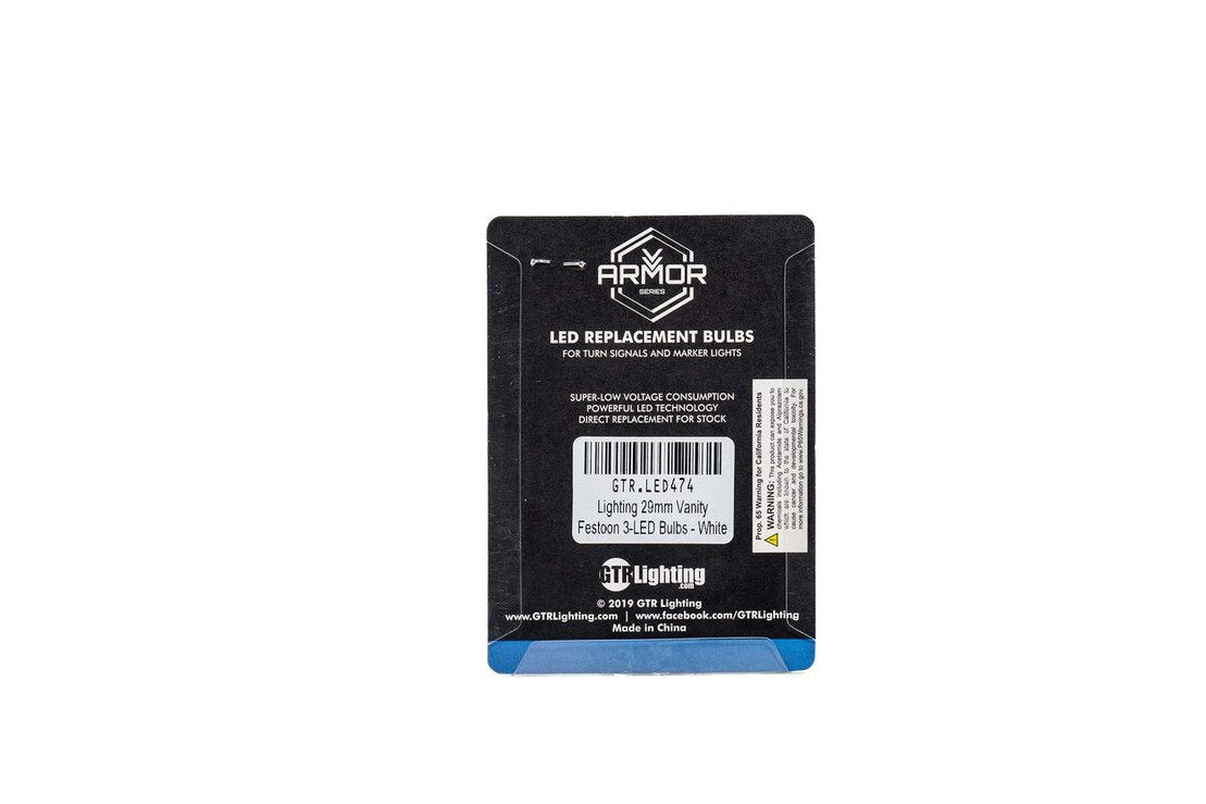 Festoon: GTR Vanity LED Bulbs (29mm)-3