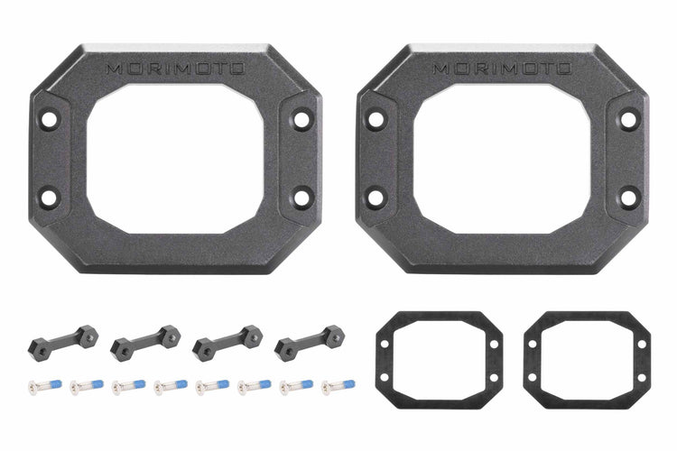 Flush Mounting Kit (Fixed): Morimoto 4Banger Pods (Set)-1