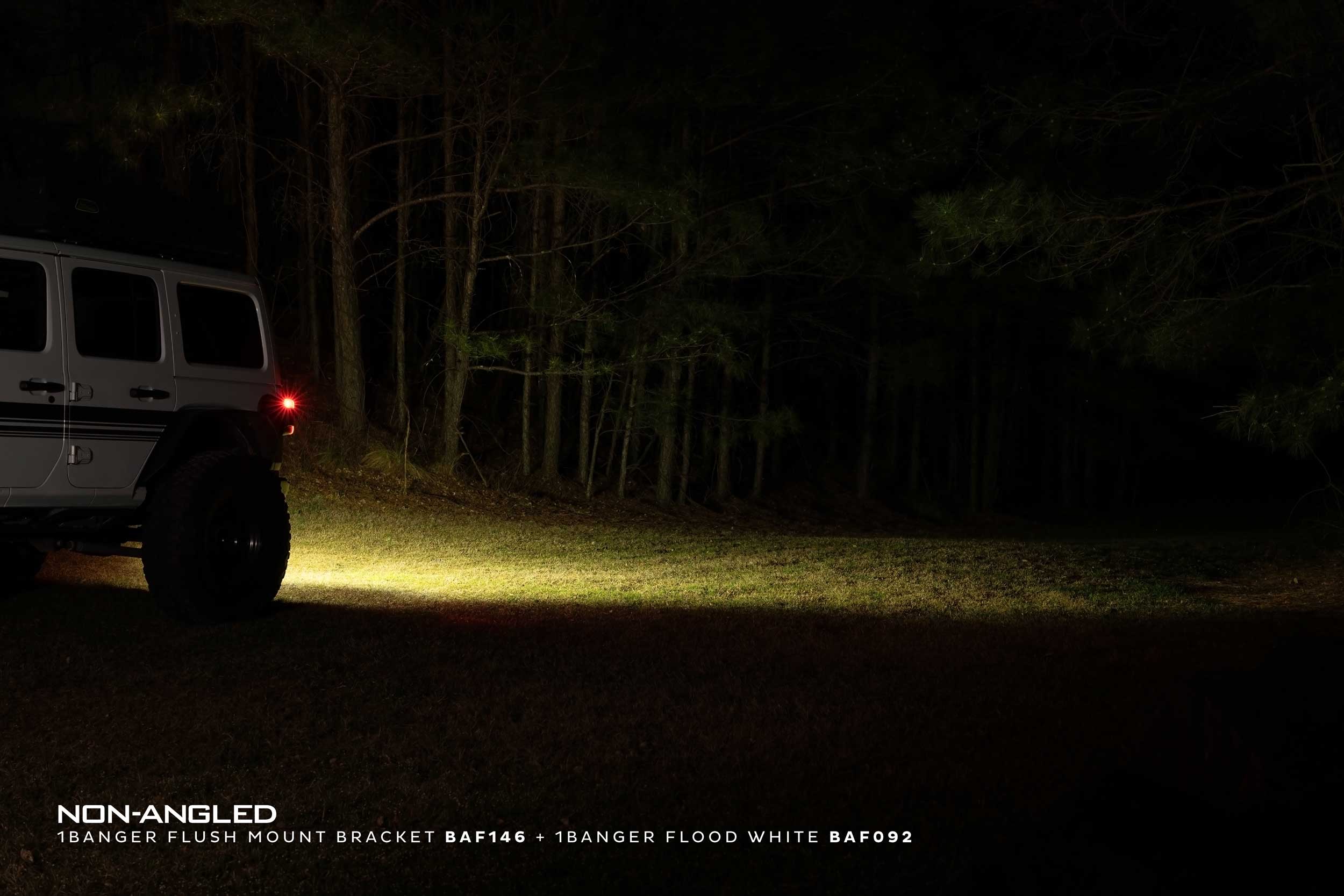 Flush or Angled Mounting Kit: Morimoto 1Banger-6