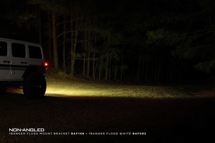 Flush or Angled Mounting Kit: Morimoto 1Banger-6