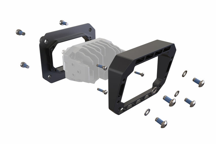 Flush or Angled Mounting Kit: Morimoto 2Banger-4