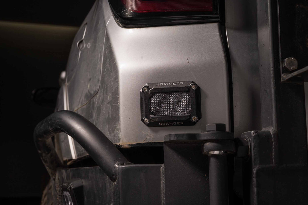 Flush or Angled Mounting Kit: Morimoto 2Banger-7