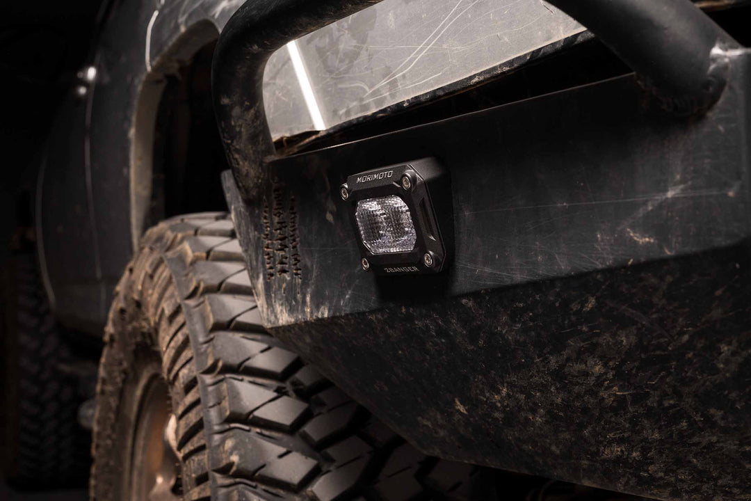 Flush or Angled Mounting Kit: Morimoto 2Banger-8