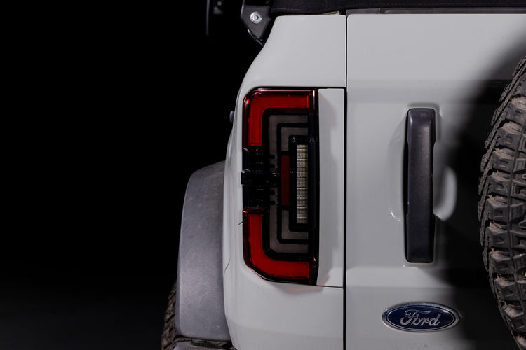 Ford Bronco (2021+): Morimoto XB LED Low Profile Tail Lights-11