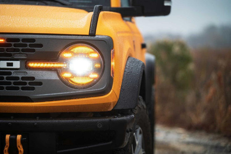 Ford Bronco 21+: Morimoto XB LED Headlights (Amber DRL)-1