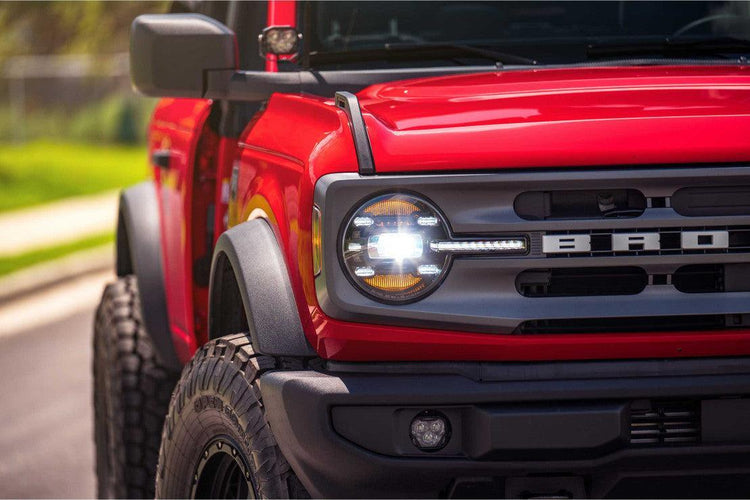Ford Bronco 21+: Morimoto XB LED Headlights (White DRL)-1