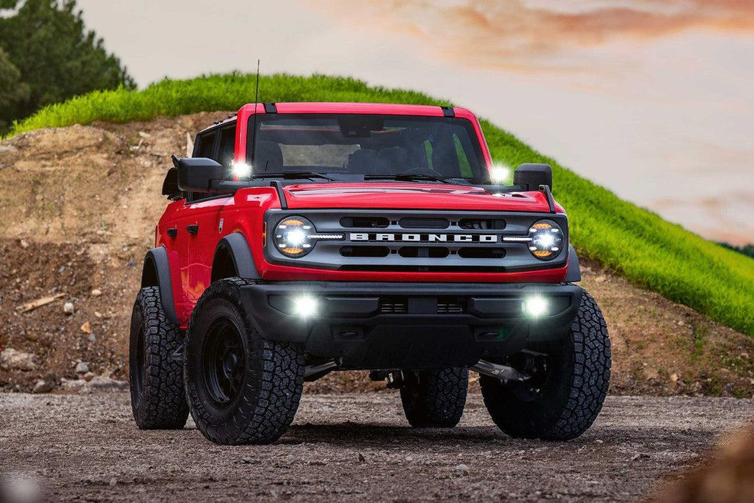Ford Bronco 21+: Morimoto XB LED Headlights (White DRL)-11