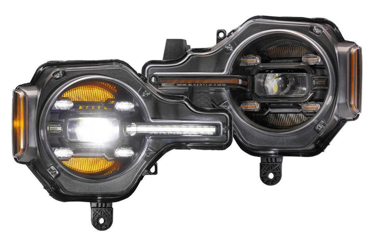 Ford Bronco 21+: Morimoto XB LED Headlights (White DRL)-2