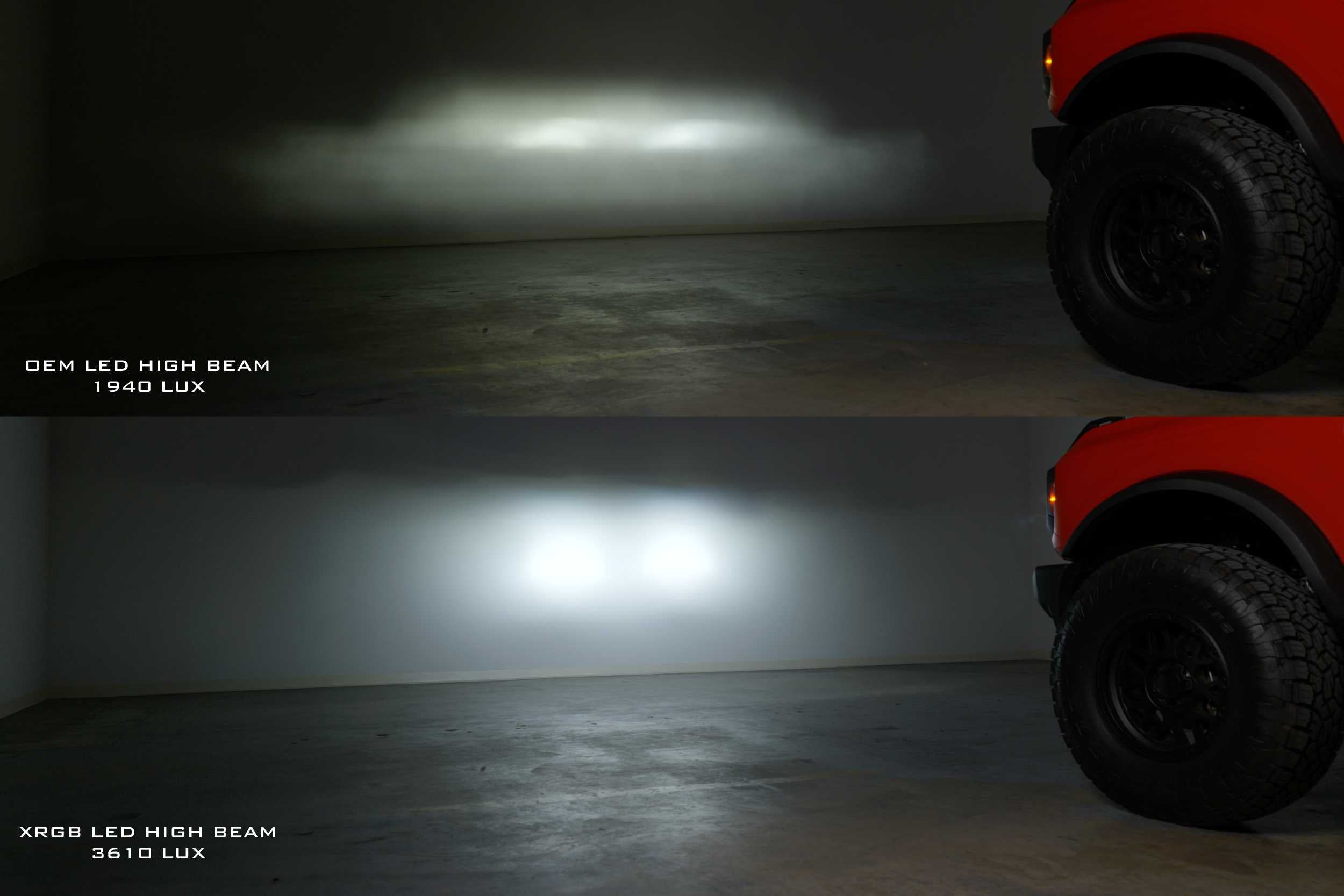 Ford Bronco (21+): Morimoto XRGB LED Headlights (RGB DRL)-8
