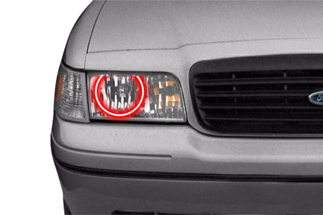 Ford Crown Victoria (98-11): Profile Prism Fitted Halos (Kit)