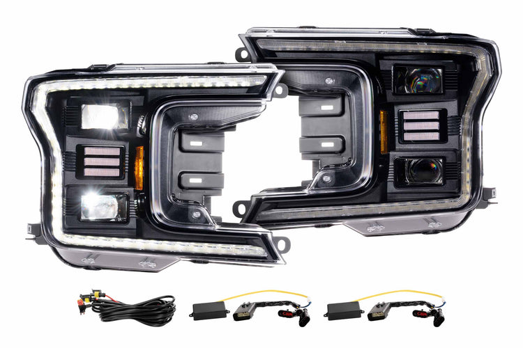 Ford F-150 (18-20): Morimoto XB Hybrid LED Headlights-1