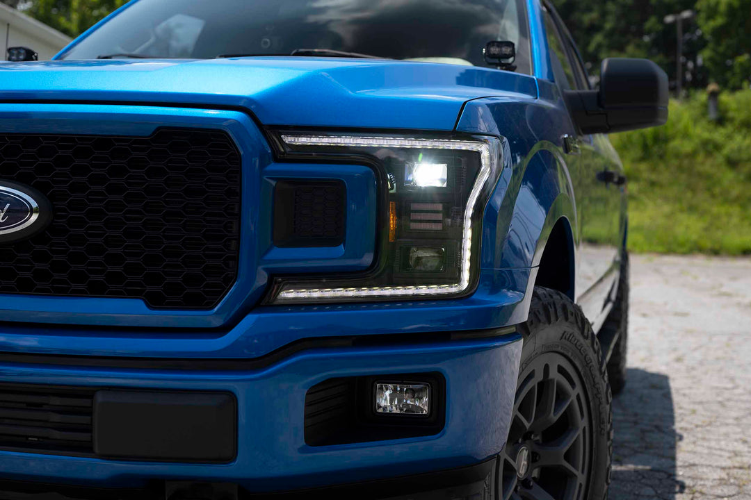 Ford F-150 (18-20): Morimoto XB Hybrid LED Headlights-9