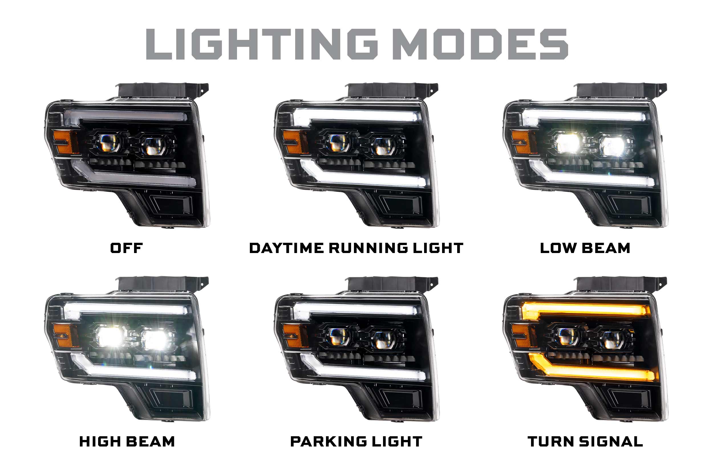 Ford F-150/ Raptor (09-14): Morimoto XB Evo Hybrid Headlights-6