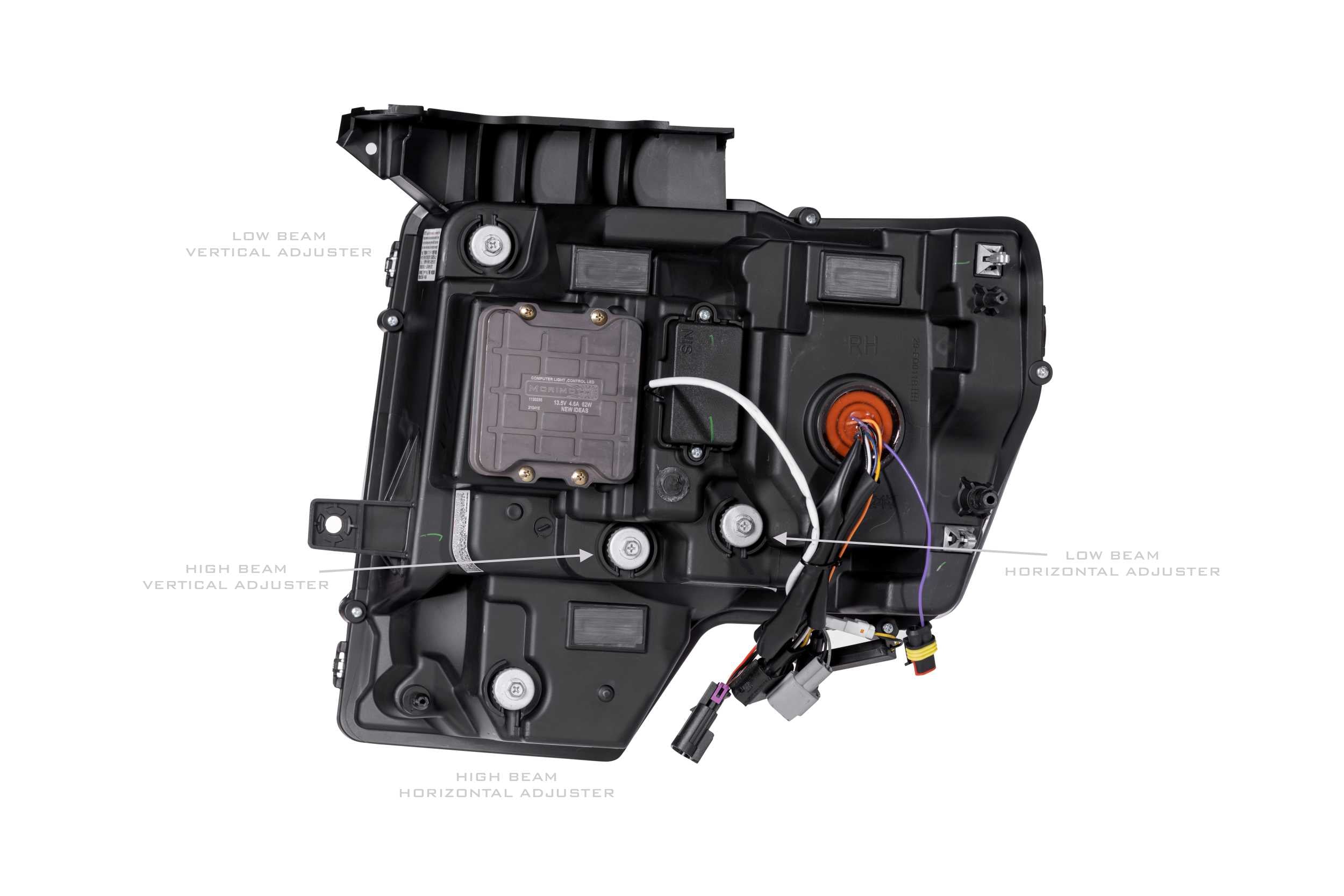 Ford F150 (09-14): Morimoto XB LED Headlights (Amber DRL)-7