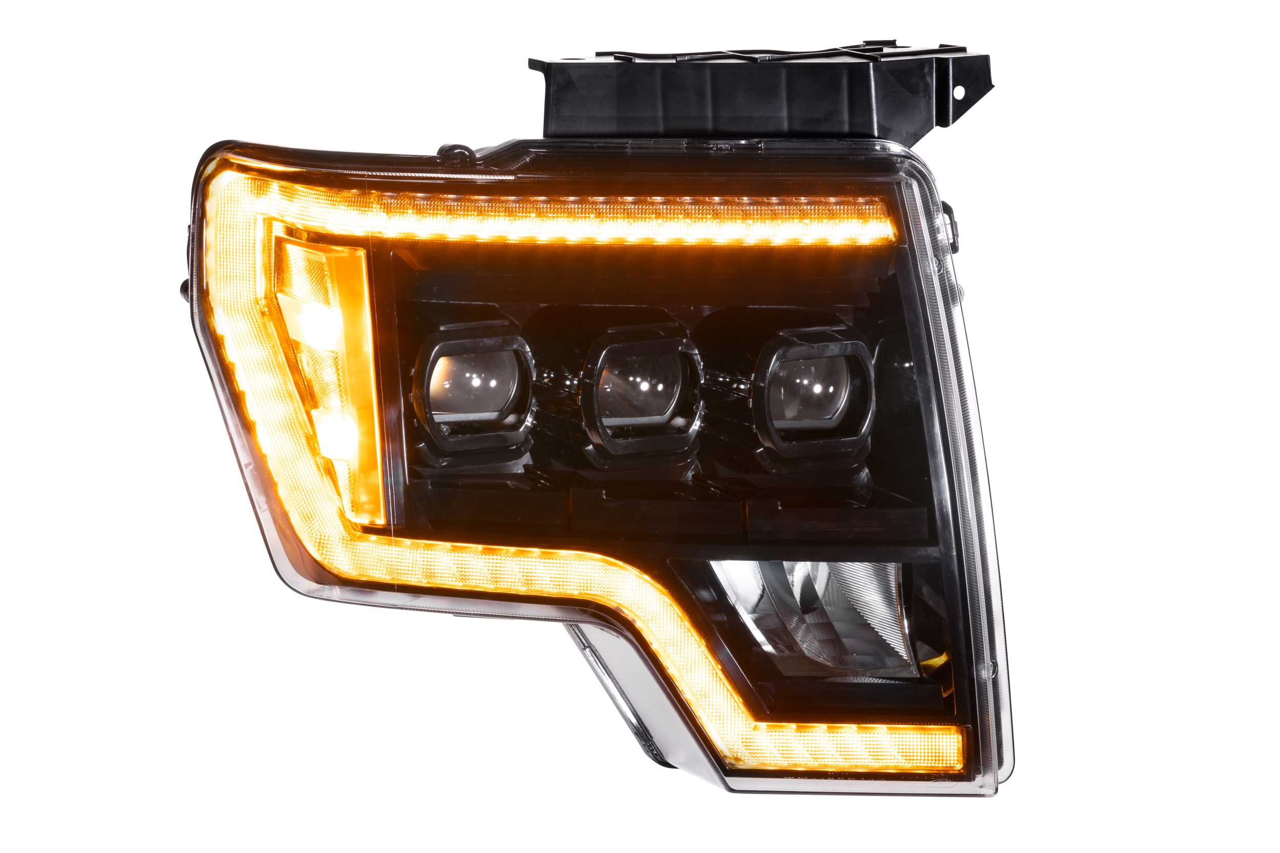 Ford F150 (09-14): Morimoto XB LED Headlights (Amber DRL)-LF506-A-ASM