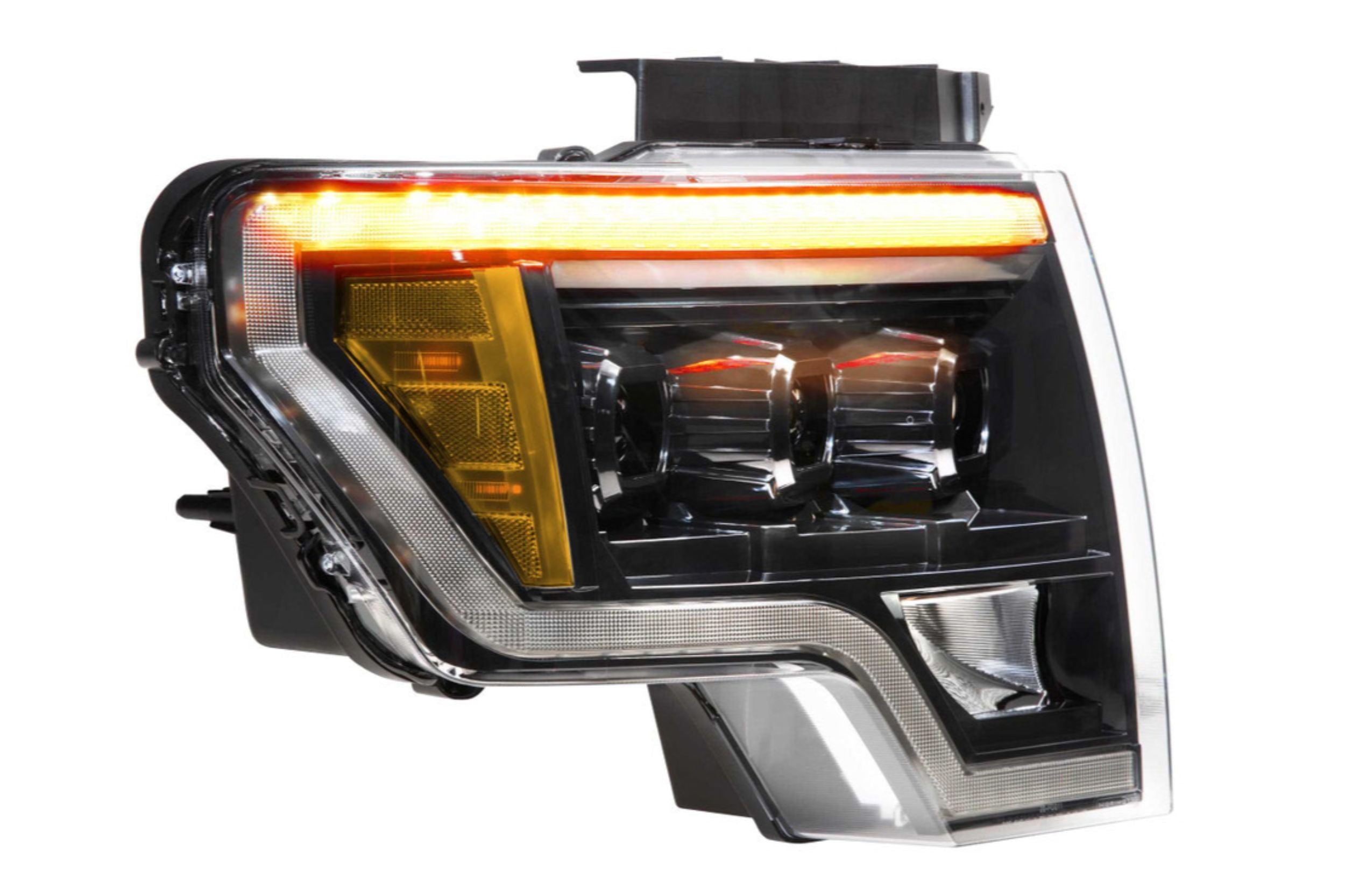 Ford F150 (09-14): Morimoto XB LED Headlights (White DRL)-4