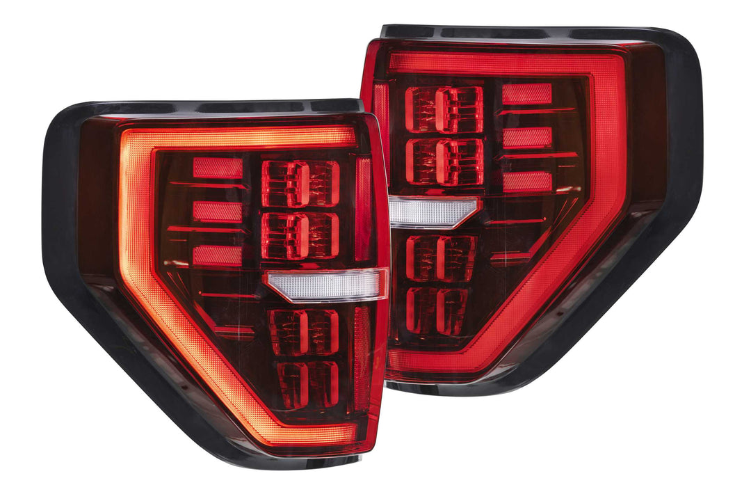 Ford F150 (09-14) (Pair / Red): Morimoto XB LED Tails-2