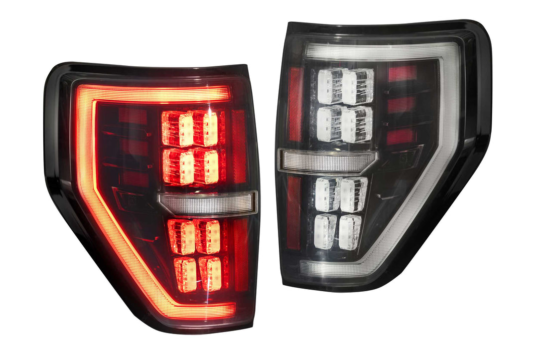 Ford F150 (09-14) (Pair / Smoked): Morimoto XB LED Tails-2