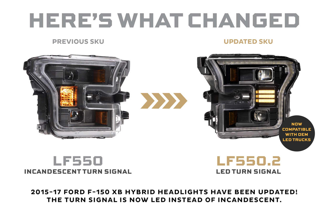 Ford F150 (15-17): Morimoto XB Hybrid LED Headlights-6